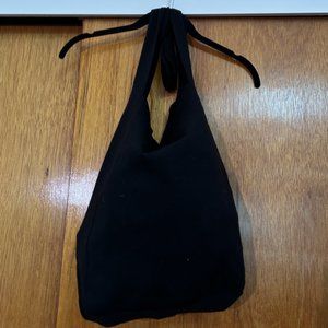 F/W 09 RICK OWENS UNLINED KNIT CROSSBODY/SHOULDER BAG